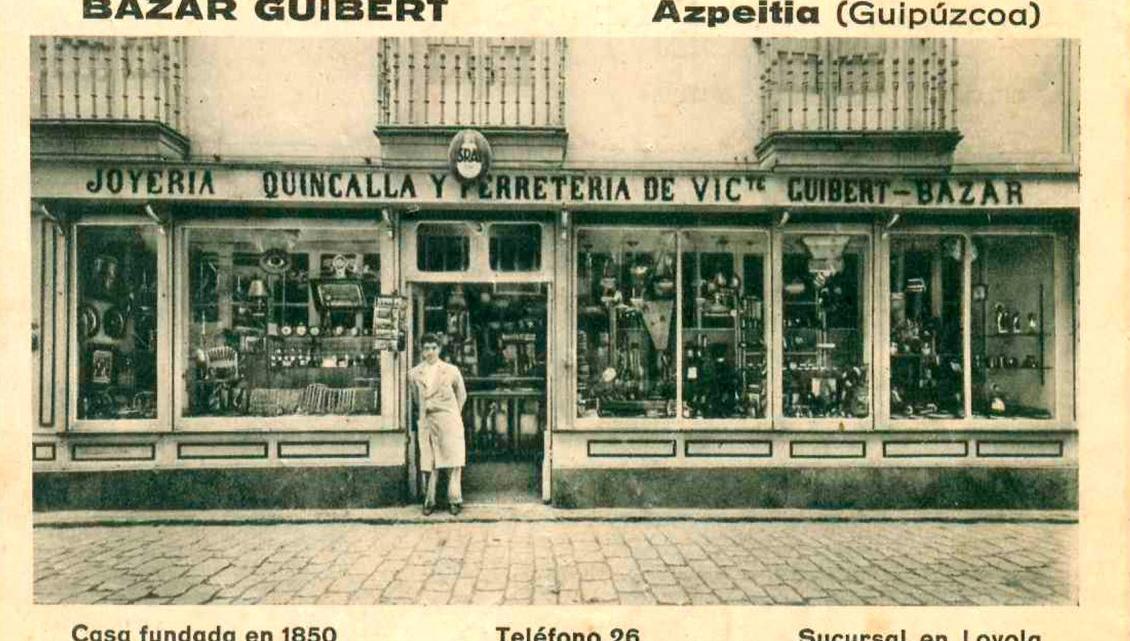 La ferretería de Azpeitia tiene más de 167 años de historia.