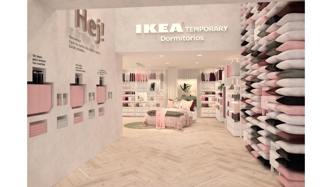 El mundo del dormitorio es el protagonista absoluto de esta nueva tienda de Ikea durante los próximos seis meses.