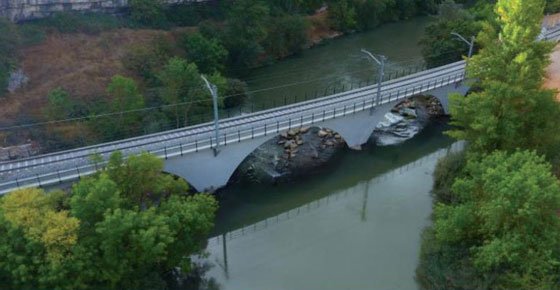 La reparación del Puente del Pisuerga, presentado por la empresa TECYR, 