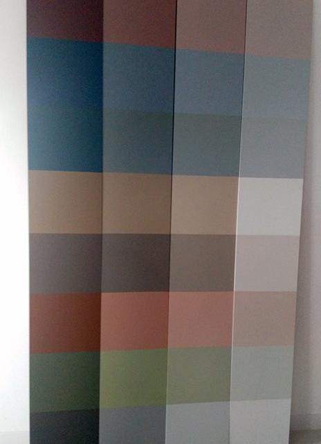 La nueva carta de colores se compone de 32 tonalidades, en tres colecciones, que se pueden combinar entre sí.