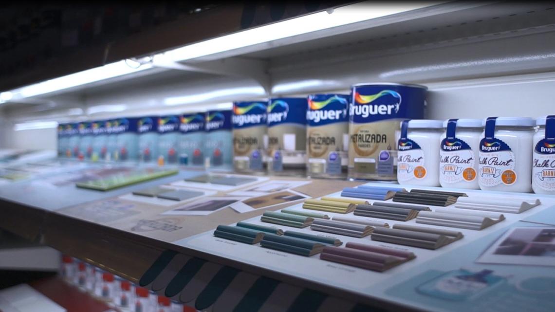 Bruguer ha desarrollado un nuevo lineal que responde a las necesidades de los consumidores y que incorpora la gama de chalk paint.