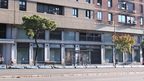 Local donde se emplazará la tienda urbana de Leroy Merlin en Madrid.