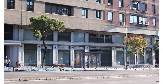 Local donde se emplazará la tienda urbana de Leroy Merlin en Madrid.