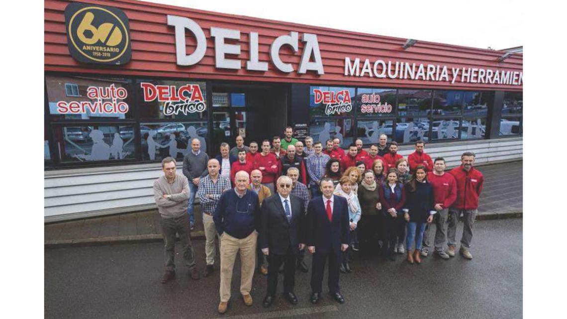 Almacenes Delca cuenta con unas instalaciones de 12.500 m2 en Gijón (Asturias).