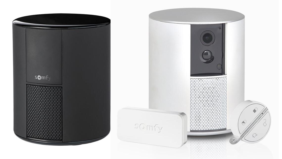 Somfy ONE es la solución de Somfy que integra cámara de vigilancia y alarma.