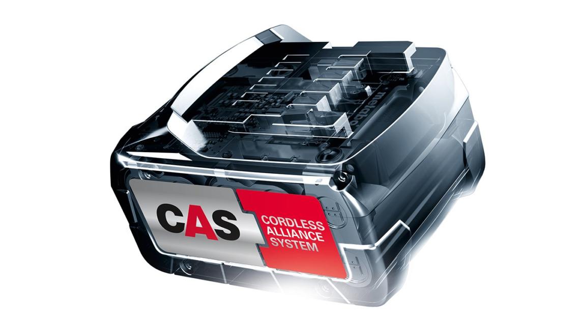 Este sistema permite la total compatibilidad de las baterías con todas las máquinas. En el futuro, todas las empresas participantes en esta alianza comercializarán una batería CAS.