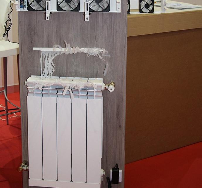 El dispositivo modular para radiadores permite mejorar la eficiencia de estos aparatos e, incluso,utilizarlos para proporcionar aire acondicionado.