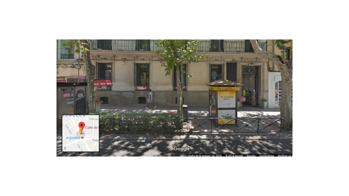 Imagen de Google Maps. Casa Amazon estará abierta desde el 21 al 26 de noviembre y es la primera tienda efímera de Amazon en España.