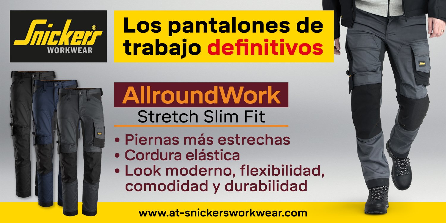 Snickers nuevos pantalones de trabajo AllroundWork Fit