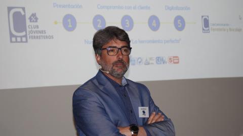 Ibán Moreno, director general de Simonrack.