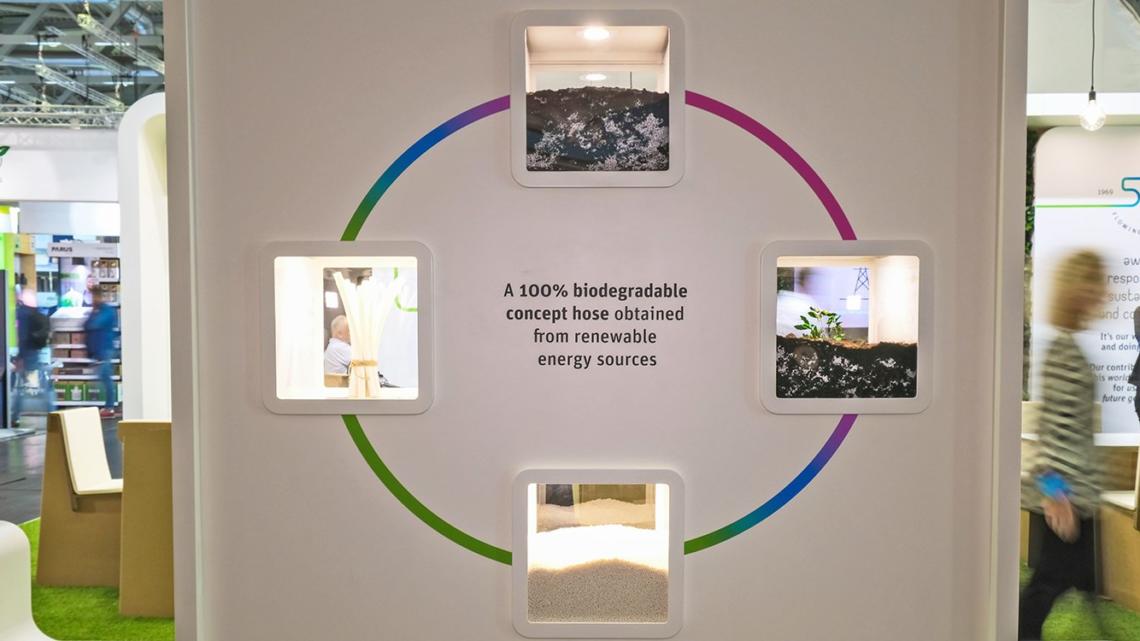 Gafa ha sido el escenario de la presentación del prototipo de manguera totalmente biodegradable de FITT.