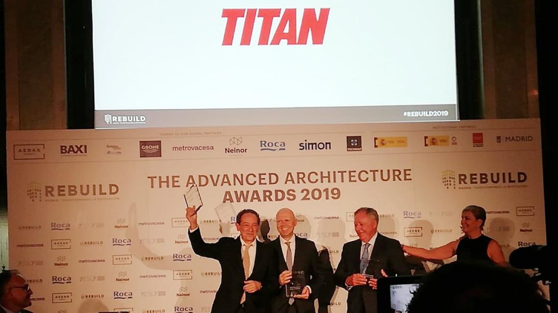 Titan ha ganado el Advanced Architecture Awards 2019.