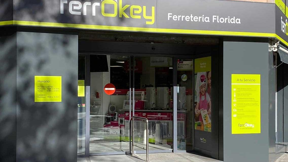 El nuevo Ferrokey inaugurado en Alicante integra la imagen y la distribución comercial de la cadena.