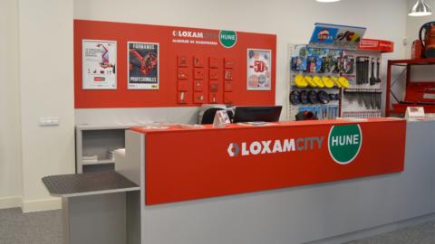 La nueva tienda Loxam City Hune contará con un parque de máquinas de más de 100 unidades.
