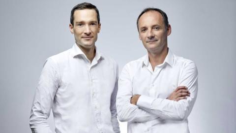 Philippe  de Chanville (izq.) y Christian Raisson, cofundadores de ManoMano.