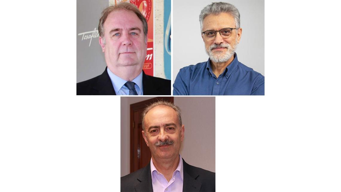 De izqda. a dcha. y de arriba a abajo: Jordi Senespleda, Juan Manuel Fernández y José Carrasco.