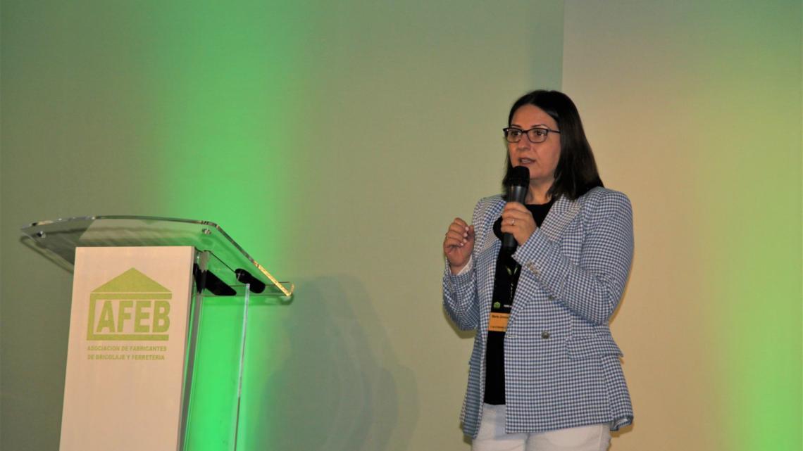 Marta García, directora general de C de Comunicación y responsable del área de Ferretería y Bricolaje, participó en el Mapa de la Distribución.