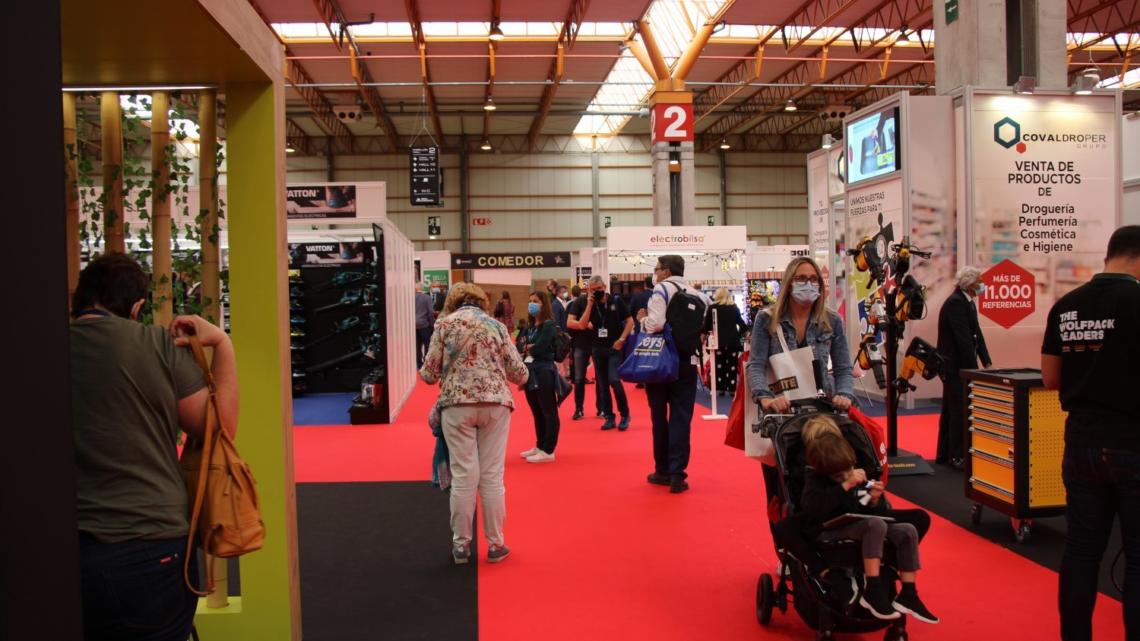 Imagen de la Feria de Negocios de Coferdroza de 2021, celebrada el pasado mes de septiembre en Zaragoza.