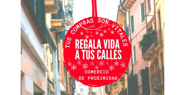 Imagen de la campaña lanzada por la Unión de Consumidores de Aragón para apoyar al comercio de barrio.