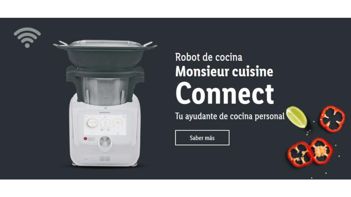 Así es la Monsieur Cuisine Connect, la 'thermomix' que Lidl puede volver a  vender
