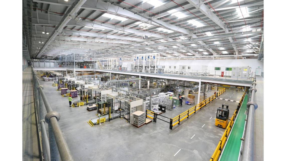 Planta de producción de AkzoNobel en Ashington, Reino Unido.