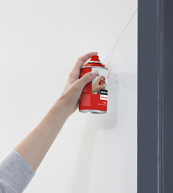 Beissier Aguaplast Spray Grietas aplicacion en pared