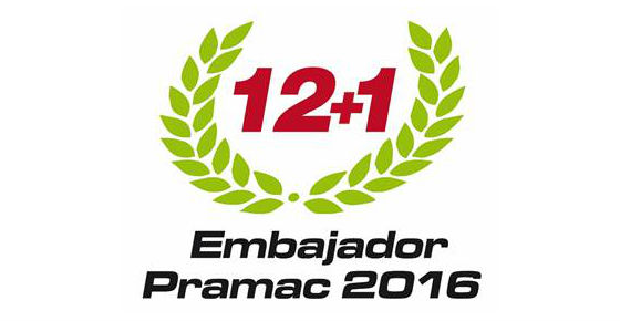 Pramac logo embajador Angel Nieto