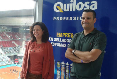 Eva Serrano y Alfonso Pastor, trade marketing y director de marketing, respectivamente, de Quilosa.