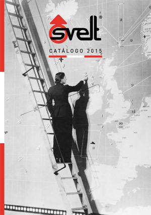 Svelt cumple este año su 50º aniversario, por lo que el catálogo incorpora imágenes antiguas de la empresa, tanto en la portada como en la contraportada.