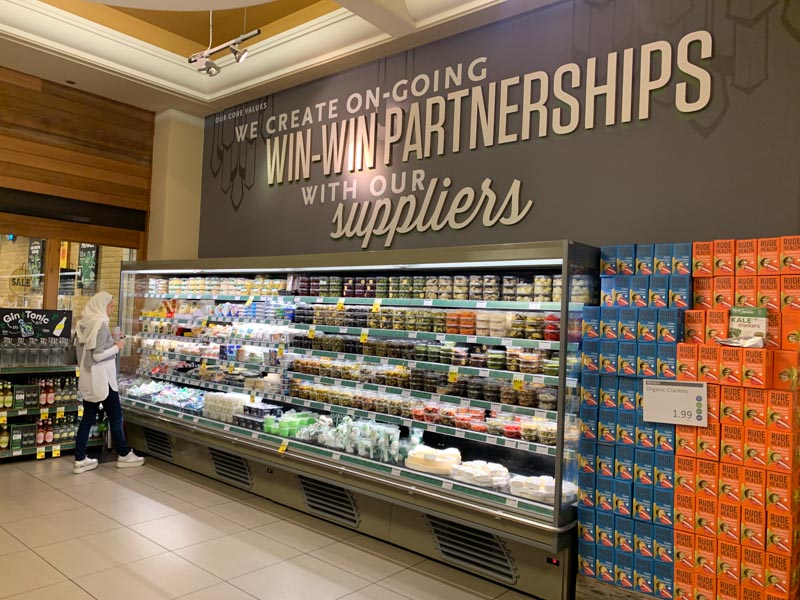 Acuerdos justos con proveedores en Whole Foods