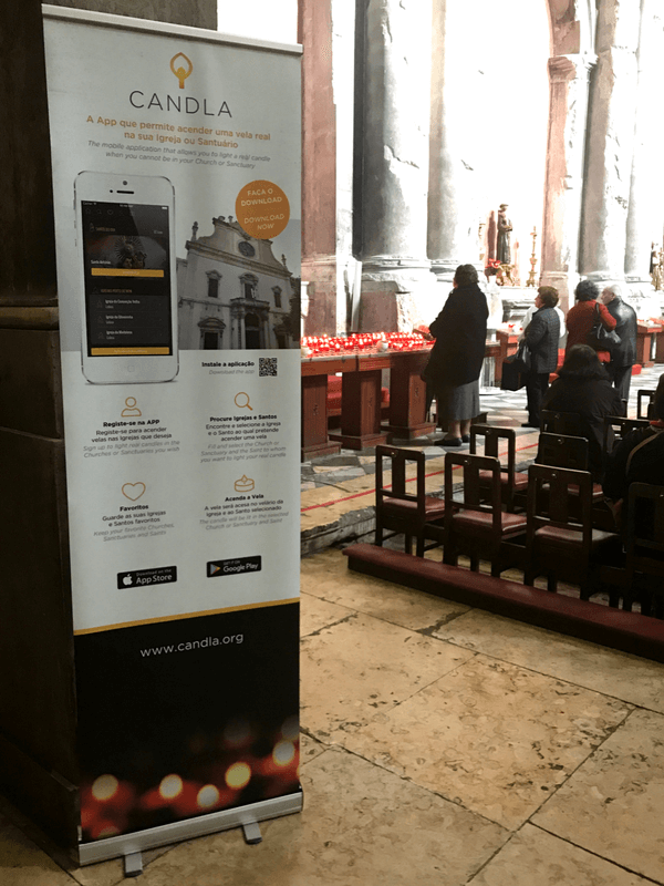 Candla, la app para encender velas en las iglesias