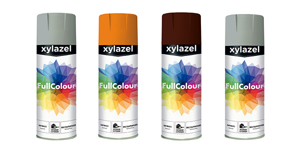 nuevas gamas de pintura en aerosol Xylazel FullColour