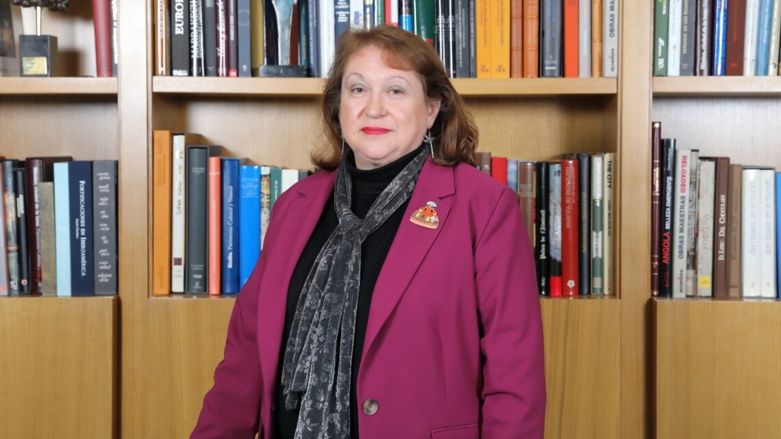 Esther Alía, presidenta de la Asociación de Polígonos Industriales de Madrid.