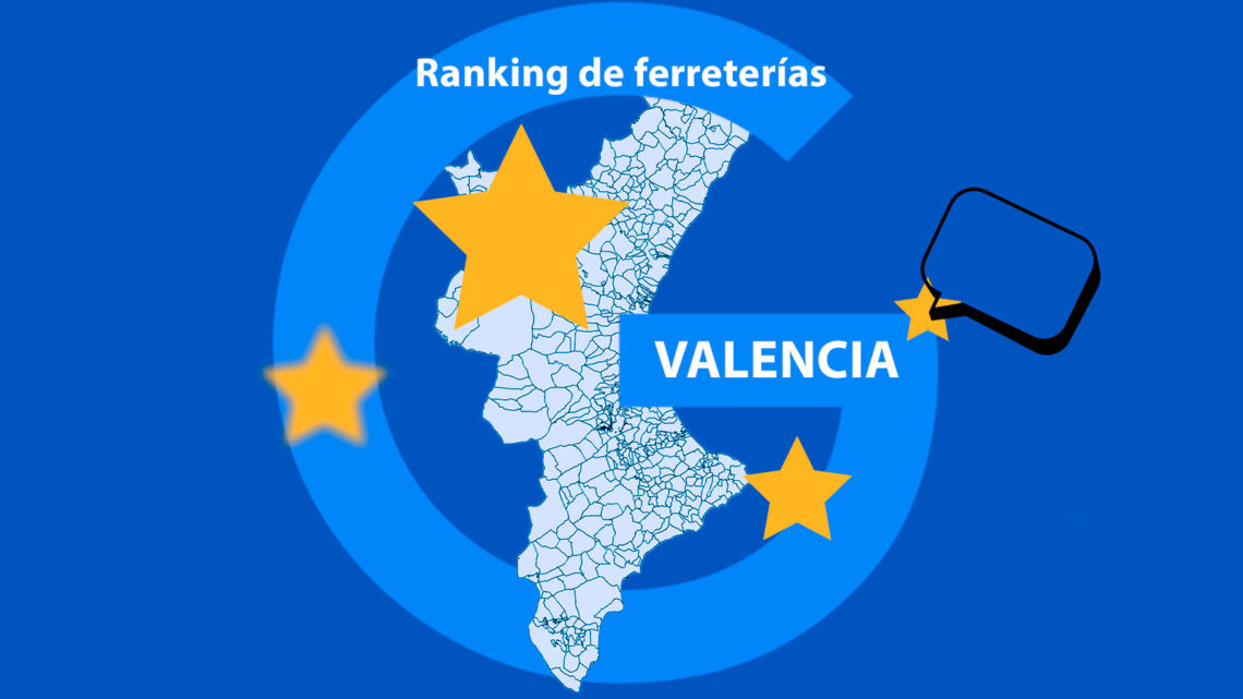 Ranking de ferreterías de Valencia.