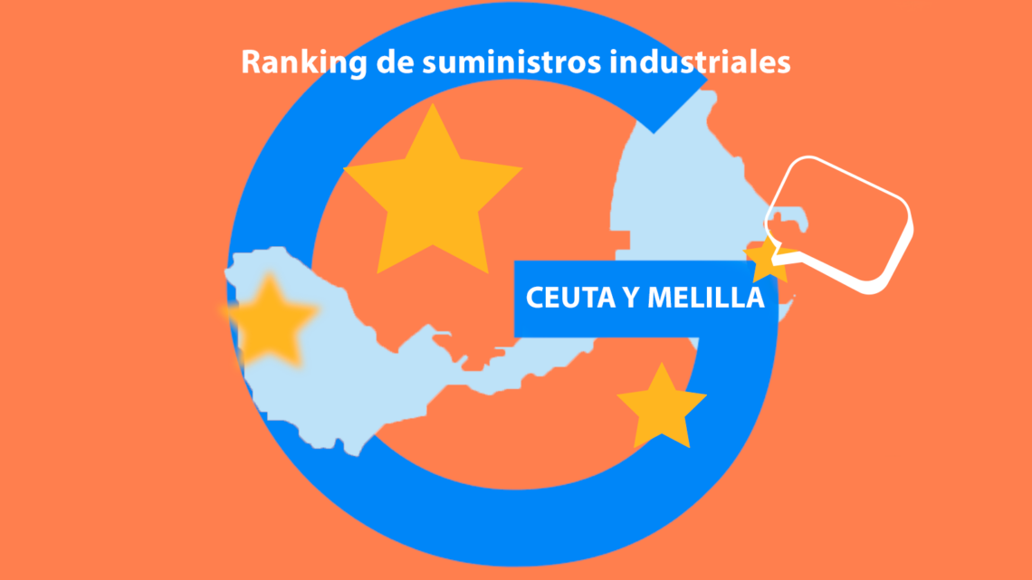 Ranking de suministros industriales mejor valorados de Ceuta y Melilla.