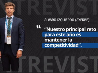 Álvaro Izquierdo (Ayerbe) fija en la competitividad y la digitalización sus principales retos para 2026